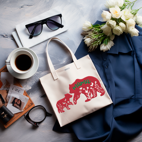 Stickdatei Patch Bärenmama MAMA