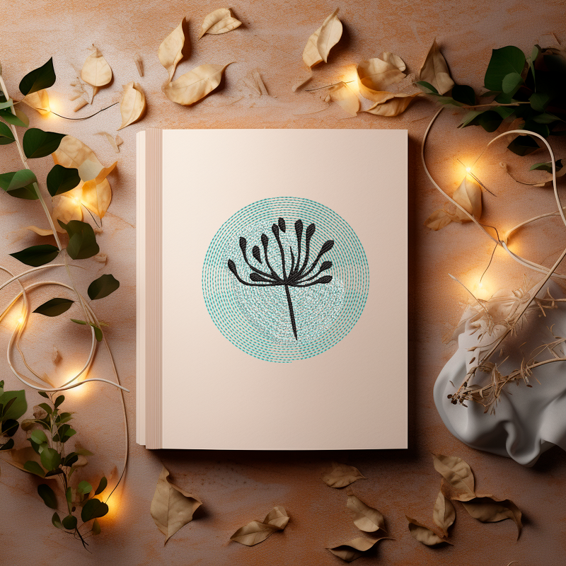 Stickdatei SET 2 Blumen Botanik