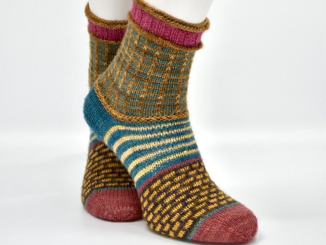 Charlotte Socks, Strickanleitung für Resteverwertung