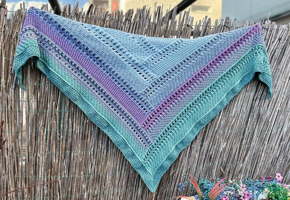 Crochet Pattern Triangular Scarf "Valeria" - Image 19