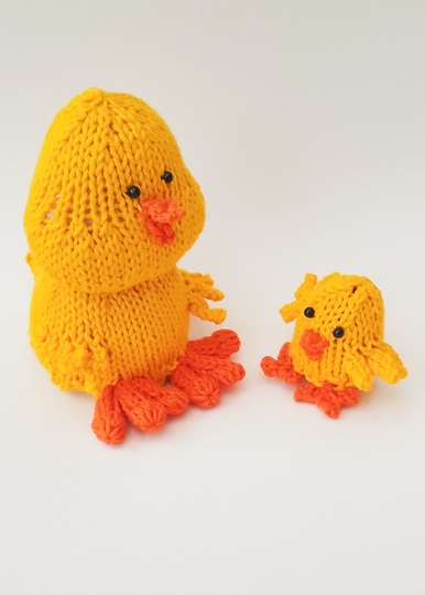 TeaCosyFolk's Easter Chicks Chocolate Cosies Knitting Pattern