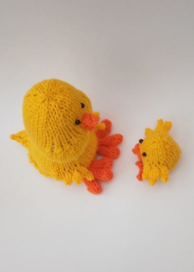 TeaCosyFolk's Easter Chicks Chocolate Cosies Knitting Pattern