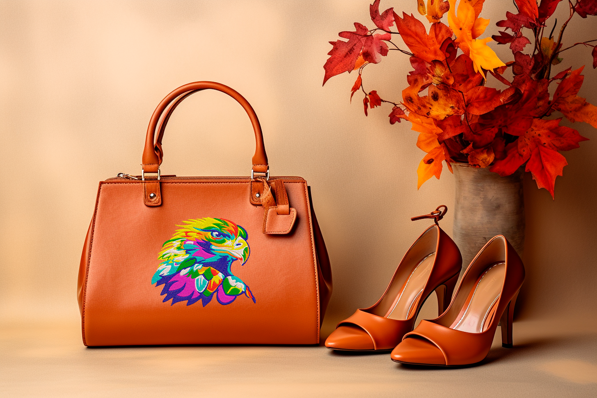 Bright Eagle EIN Bunter Adler IM Aquarelle LOOK Stickdatei - Bild 2