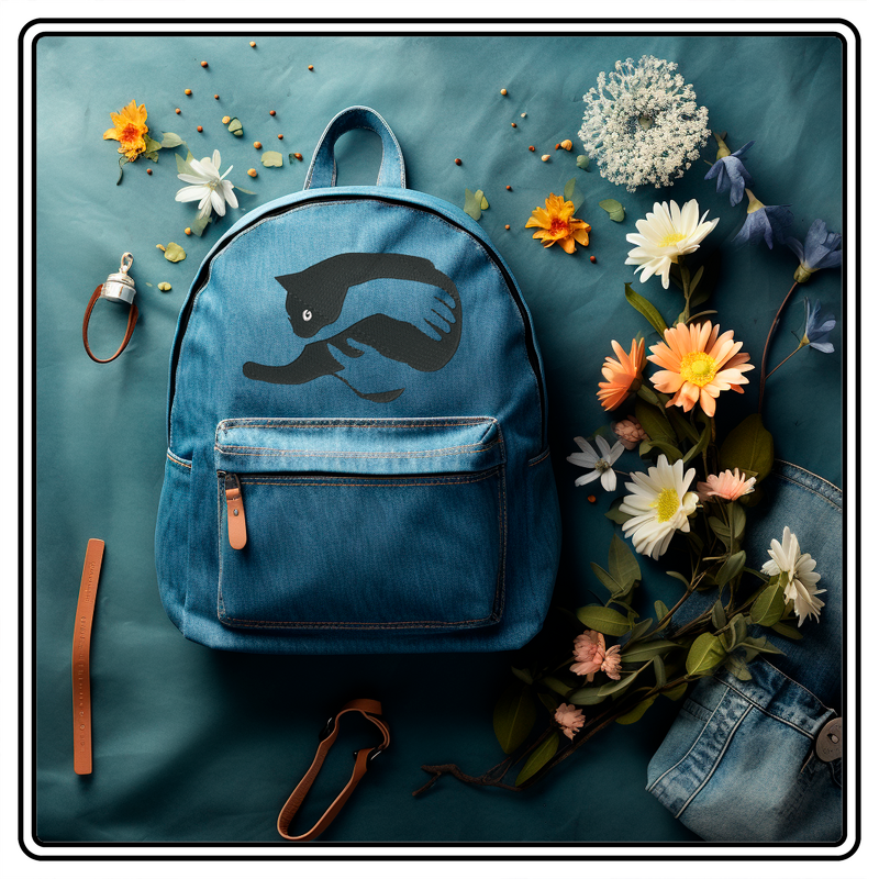 CATS HUG Katzenumarmung Stickdatei FÜR Maschinensticken LOGO - Bild 6