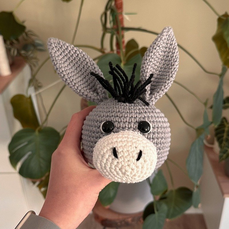 Music Box Emil the Donkey - Crochet Pattern | German & Englisch - Image 2