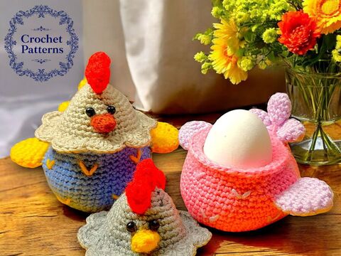 Easter egg holder Hen