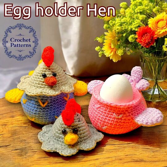 Easter egg holder Hen