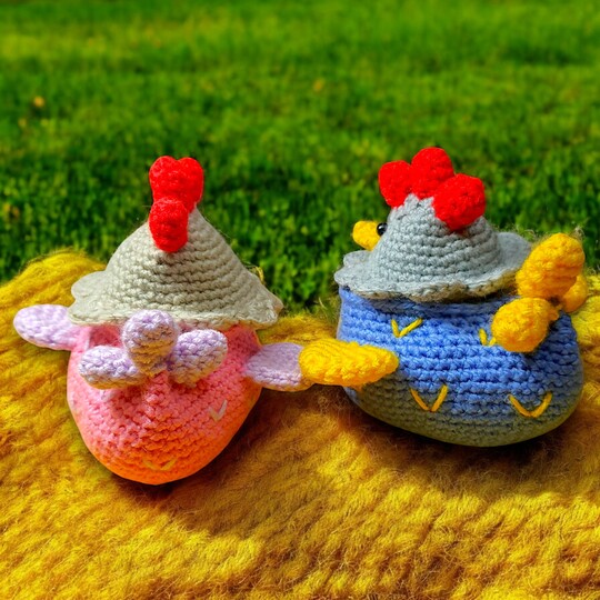 Easter egg holder Hen