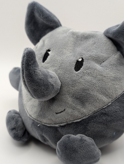 reversible cuddly toy "Krempeltier" rhinoceros Level 1 - sewing instruction