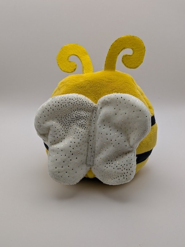 reversible cuddly toy "Krempeltier" bee Level 2 - sewing instruction - Image 2