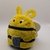 reversible cuddly toy "Krempeltier" bee Level 2 - sewing instruction