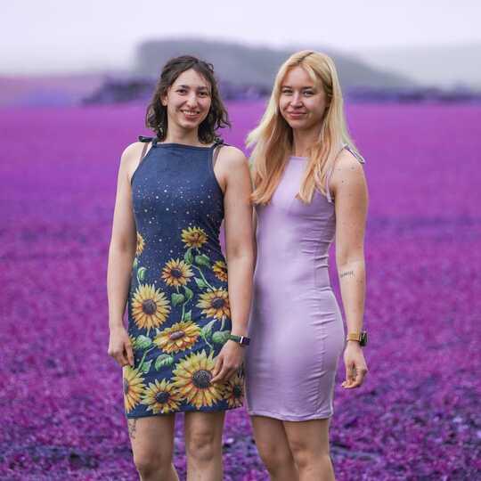 E-Book - Kleid "kleines Buntes" aus 1m Stoff nähen Gr. 32-42