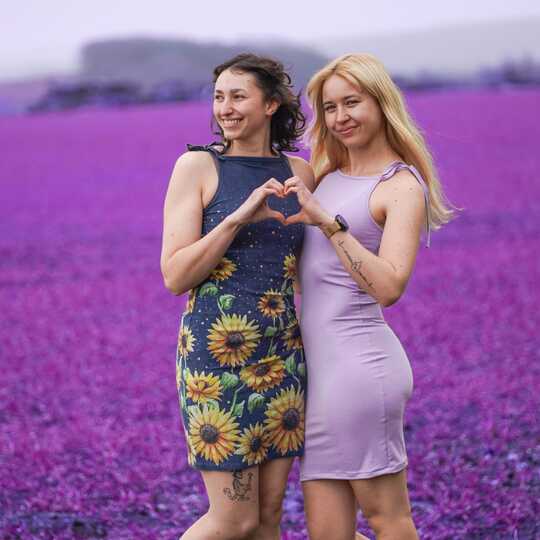 E-Book - Kleid "kleines Buntes" aus 1m Stoff nähen Gr. 32-42