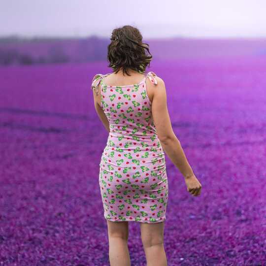 E-Book - Kleid "kleines Buntes" aus 1m Stoff nähen Gr. 32-42