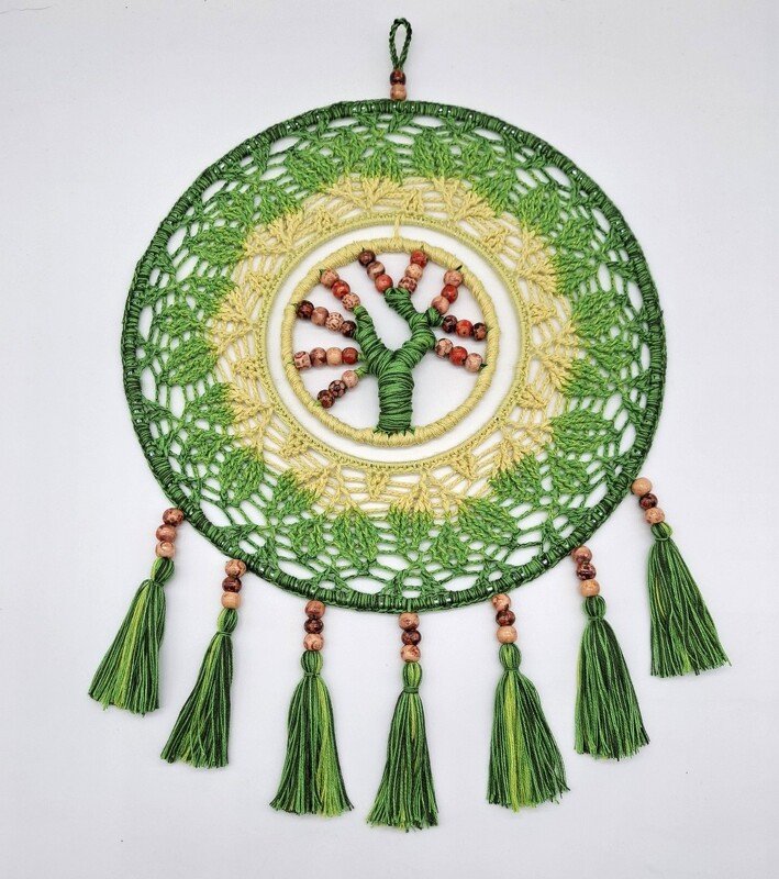 Häkelanleitung Mandala "Lebensbaum" - Bild 4