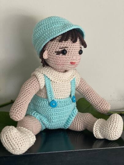 Twins Baby Doll Boy and Girl Crochet Pattern