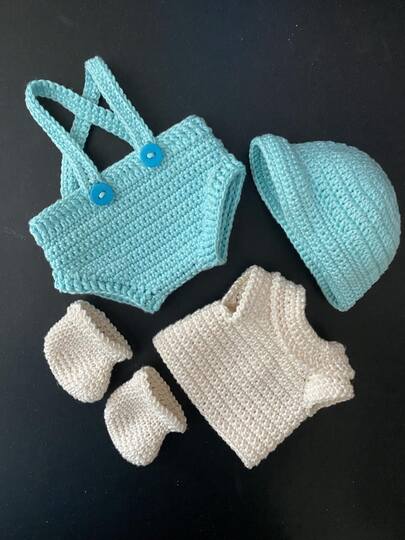 Twins Baby Doll Boy and Girl Crochet Pattern