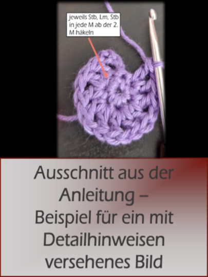 Tischband Zauberecken – Häkelanleitung – viele Varianten möglich