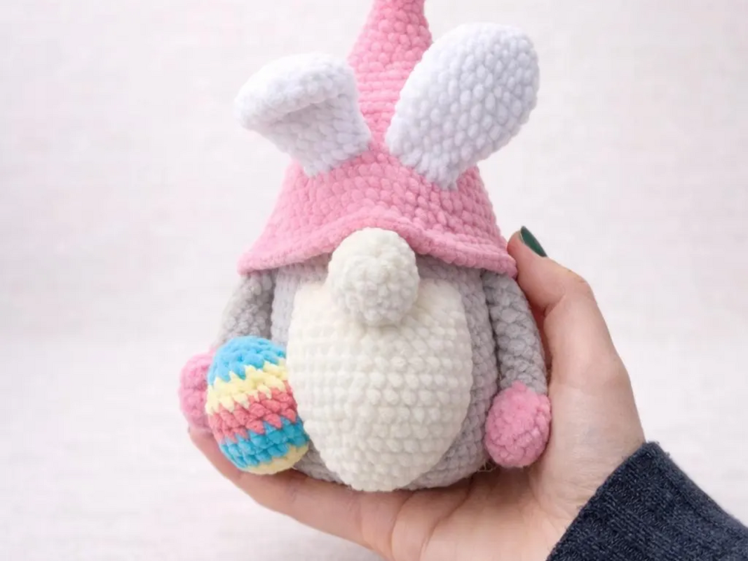 Häkelanleitung: Frühlings- & Oster-Gnom PDF Datei - Bild 5