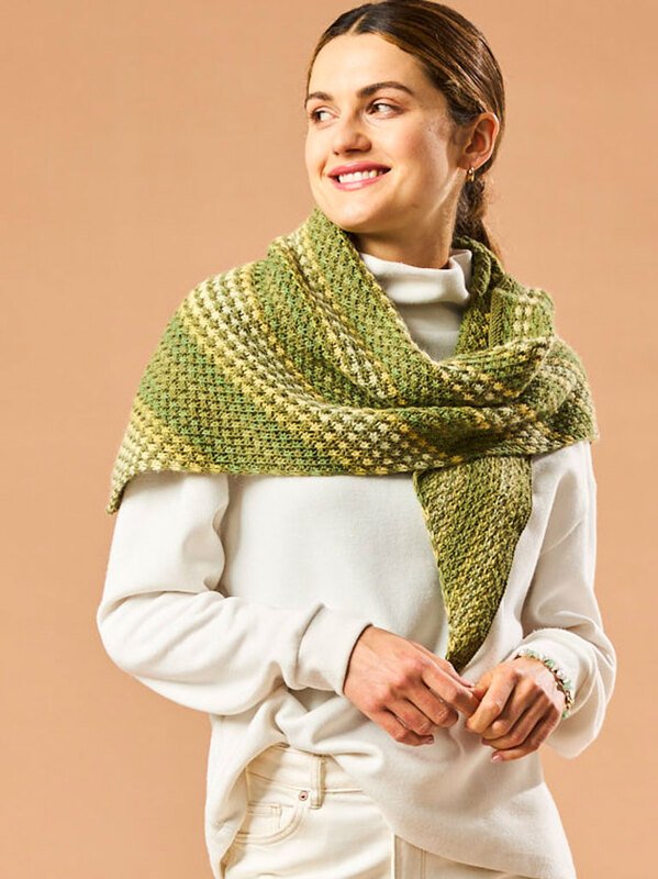 DREIECKSTUCH STERNCHENMUSTER - Bild 4