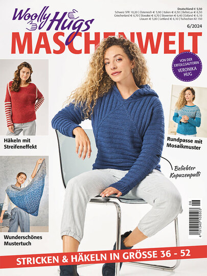 LOOP STERNCHENMUSTER, gestrickt