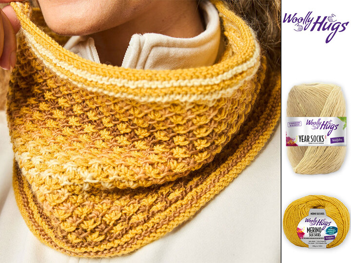 LOOP STERNCHENMUSTER, gestrickt