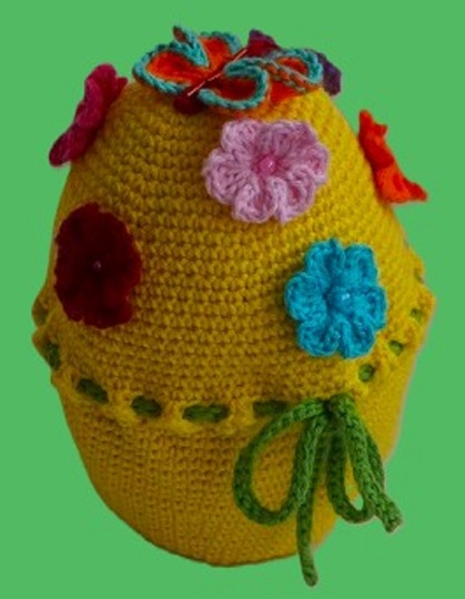 Überraschung Osterei zum Befüllen, PDF-Häkelanleitung