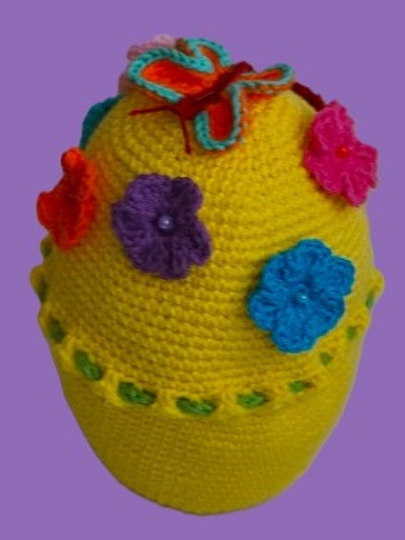 Überraschung Osterei zum Befüllen, PDF-Häkelanleitung