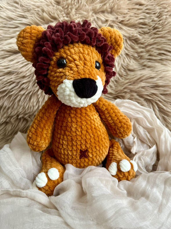 Löwe-Häkelanleitung-PDF-Pattern-Häkeln - Bild 4