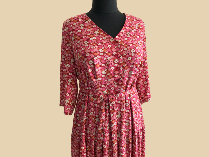 PDF Schnittmuster Maxikleid im Boho-Stil