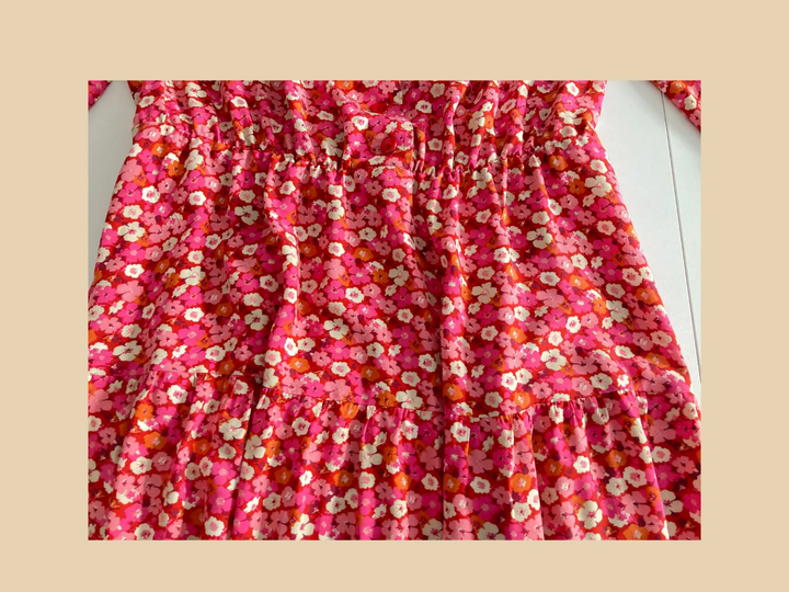 PDF Schnittmuster Maxikleid im Boho-Stil