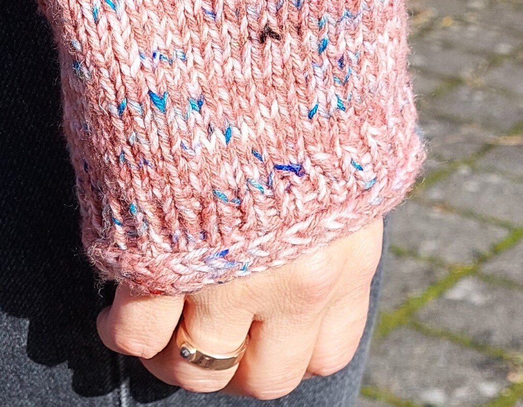 Knitting pattern, Lihan sweater mystyle, 89-171 cm