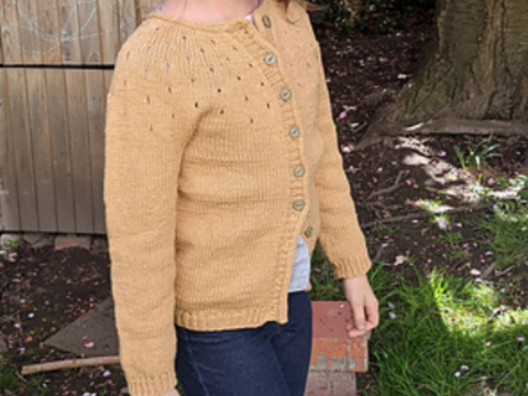 Anleitung, Strickanleitung, Lihan cardigan kids, 0-7 jahre