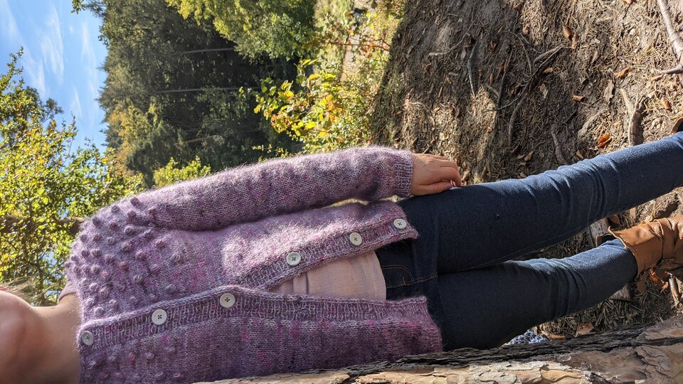 Knitting pattern, Lihan cardigan kids, 0-7 jahre