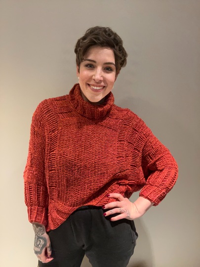 Häkelanleitung Rollkragenpulli "FOXY GIRL"