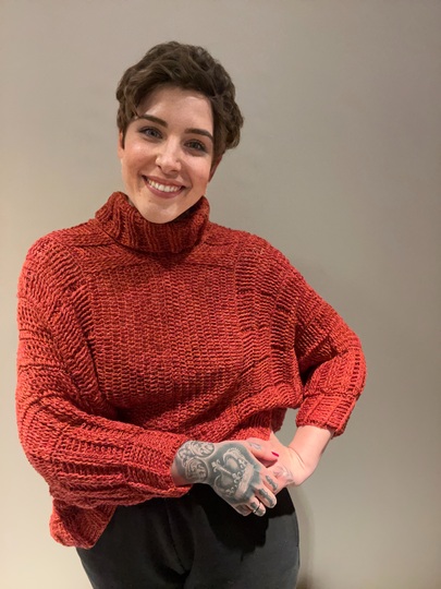 Häkelanleitung Rollkragenpulli "FOXY GIRL"