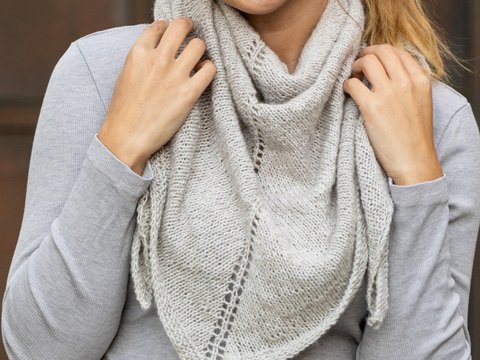 Edles Dreieckstuch mit Videoanleitung