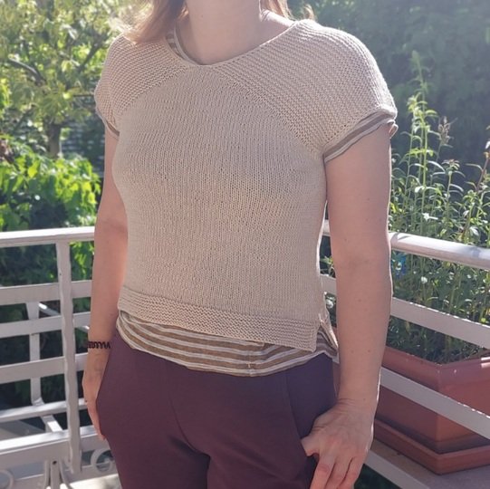 Knitting pattern, YPS top, BU 91-160 cm