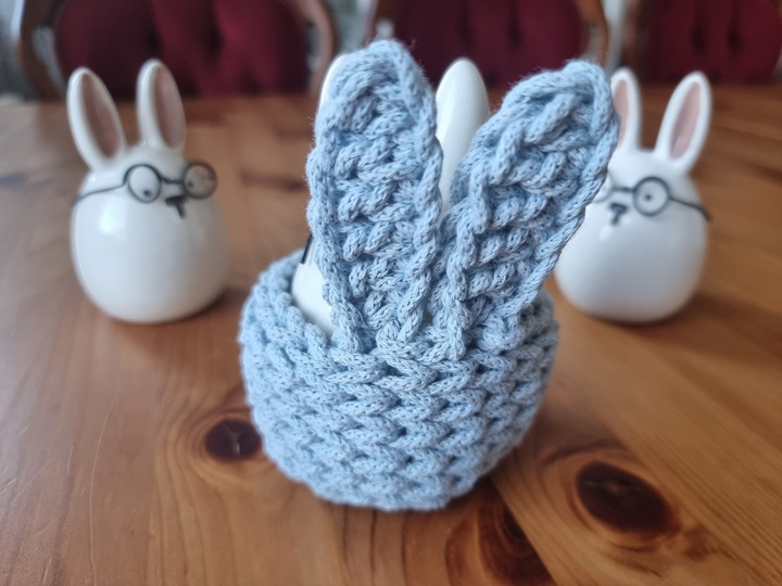 "Hase" Eierbecher häkeln PDF-Anleitung