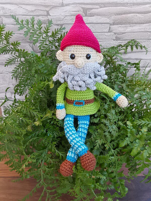 WALDEMAR - Häkelanleitung Gartenzwerg - Bild 4