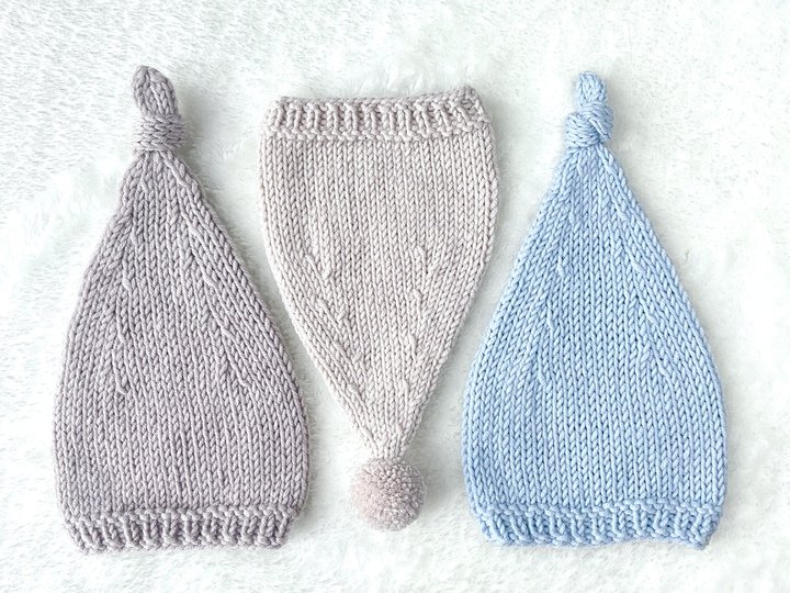 Baby Mütze Strickanleitung 5 Größen