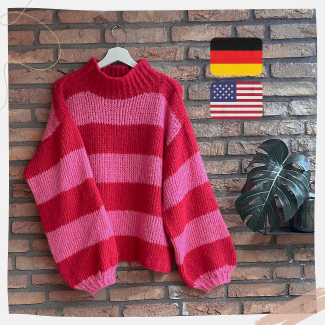 Onesize Sweater PEPE – Knitting Pattern | German &amp; English