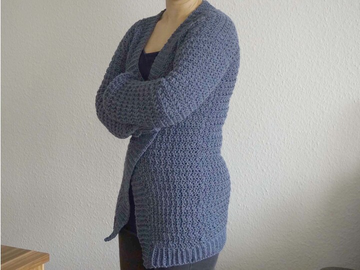 Häkelanleitung: Strickjacke