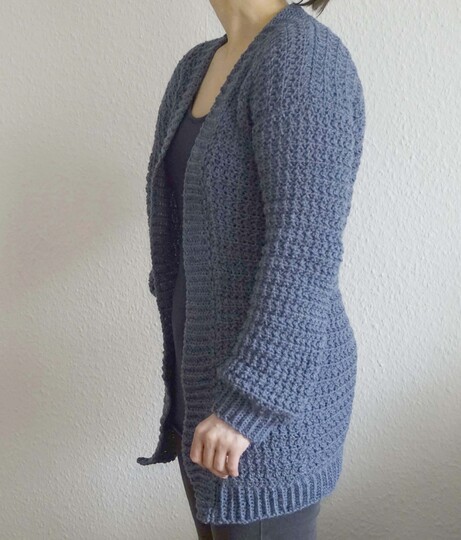Häkelanleitung: Strickjacke