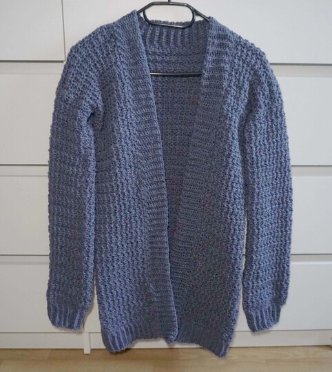 Häkelanleitung: Strickjacke