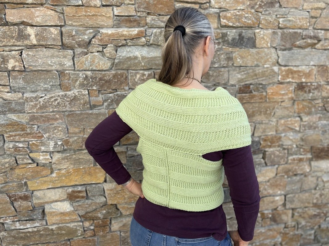 Crossover-Wrap Primavera – Knitting Instructions - Image 6