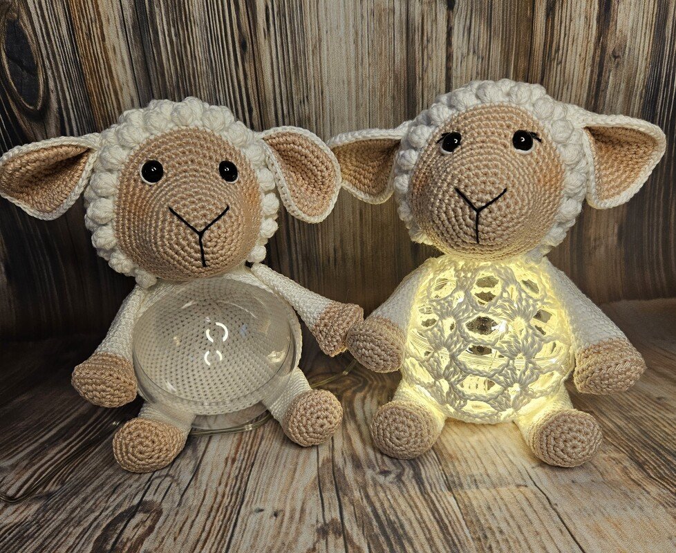 Schaf-Lampe & Schaf-Geschenkbox