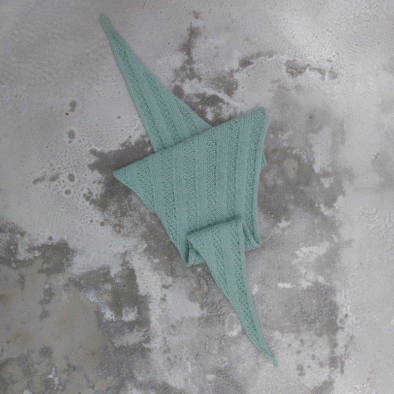 Anleitung, Strickanleitung, NOVAshawl, Minituch, Midituch, Dreieckstuch