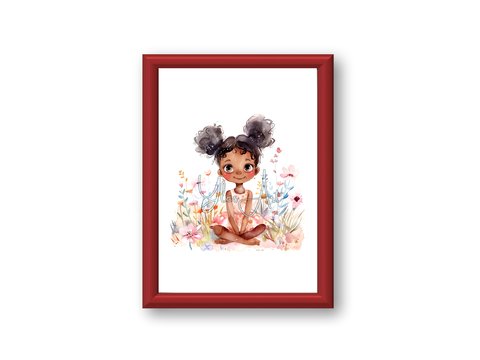Mädchen, Wandbild, druckbare Kunst, Foto, download, Kinderzimmer, Poster