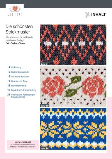 Sammlung Jacquardmuster